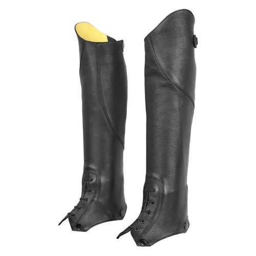 BARGAIN BARN: TuffRider Women's Hinterland Gaiters - 7 Wide Standard - Black