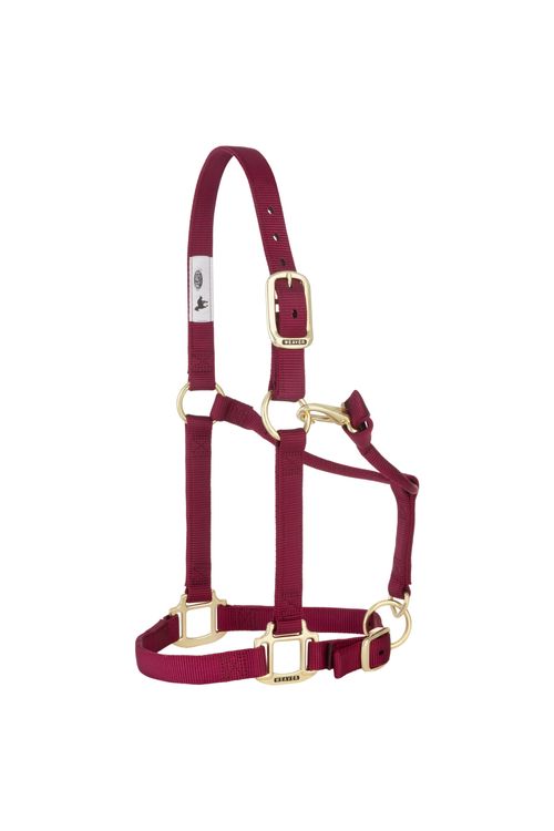 Weaver Original Adjustable Halter - Burgundy