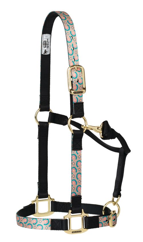 Weaver Patterned Adjustable Halter - Blossom