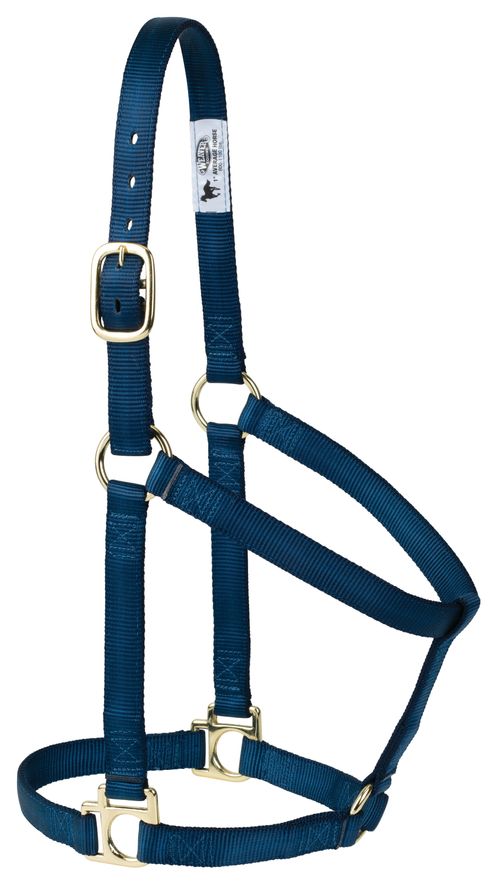 Weaver Poly Non-Adjustable Halter - Navy