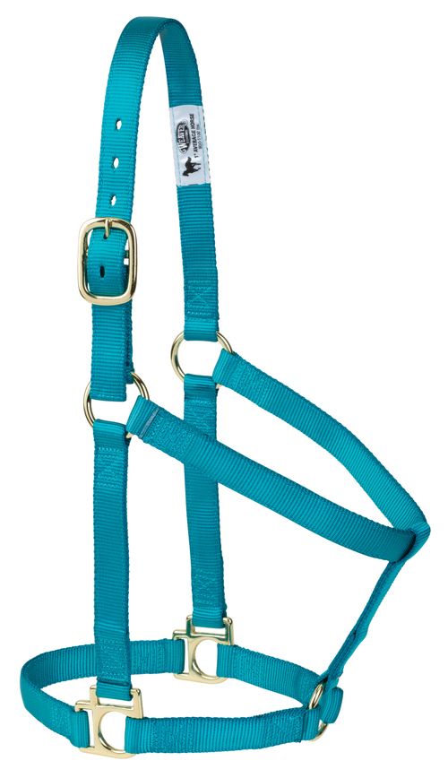 Weaver Poly Non-Adjustable Halter - Ocean Blue