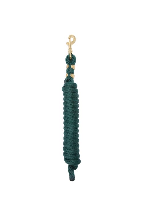 Weaver Mini/Pony Lead w/Brass Snap - Hunter Green