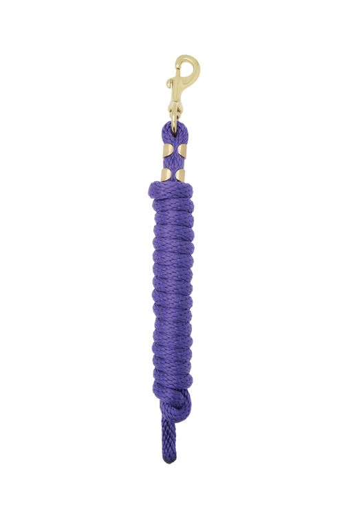 Weaver Value Lead Rope w/Brass Plated Snap - Purple