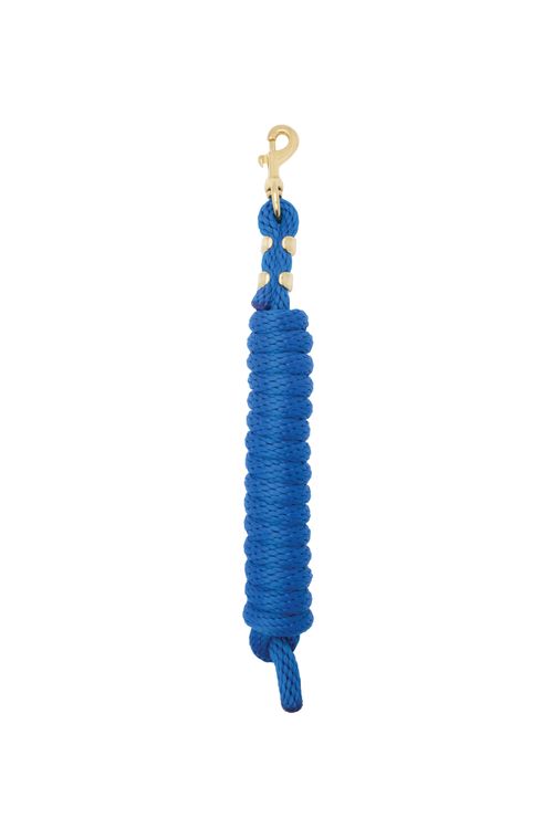 Weaver Mini/Pony Lead w/Brass Snap - Blue