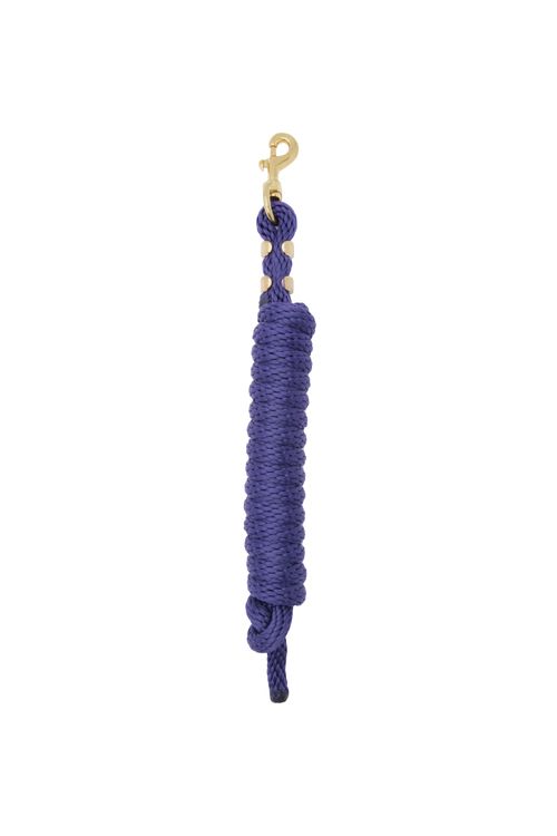 Weaver Mini/Pony Lead w/Brass Snap - Purple