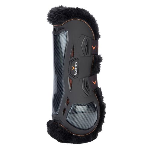 OPENBOX: Shires ARMA Vortex  SupaFleece Tendon Boots - Horse - Black