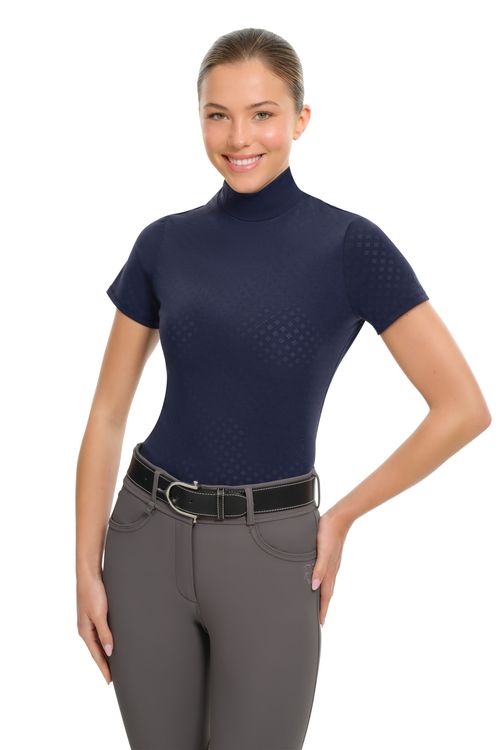 RJ Classics Women's Jodi Short Sleeve Tech Shirt - Midnight