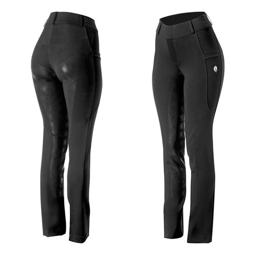 BARGAIN BARN: Equinavia Women's Astrid Boot Cut Full Seat Riding Pants - 32 - Black