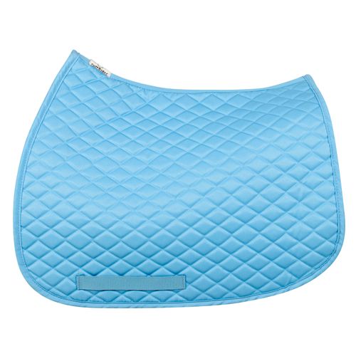 OVERSTOCK: TuffRider Basic Pony Saddle Pad - One Size - Light Blue