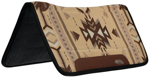Weaver All Purpose GettaGrip Contour Saddle Pad - Beige/Brown