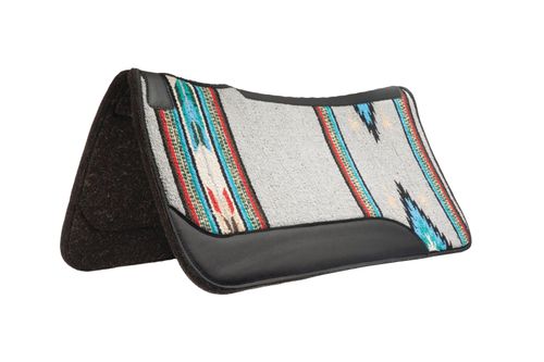 Weaver Contour Single Weave Saddle Pad - Gray