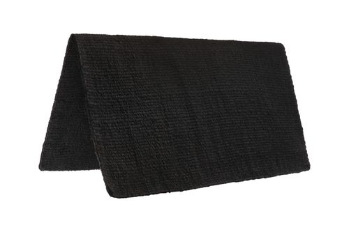 Weaver Solid New Zealand Saddle Blanket - Black
