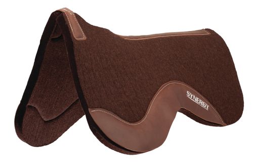 Weaver 3/4" Synergy Contour Close Contact Steam Pressed Merino Felt Performance Pad - Chocolate