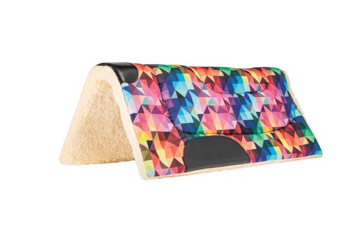 Weaver Pony Western Saddle Pad - Kaleidoscope