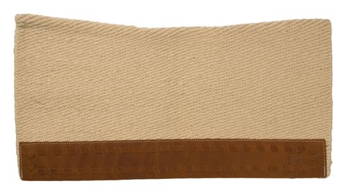 Weaver Casa Zia Straight Saddle Blanket - Tan