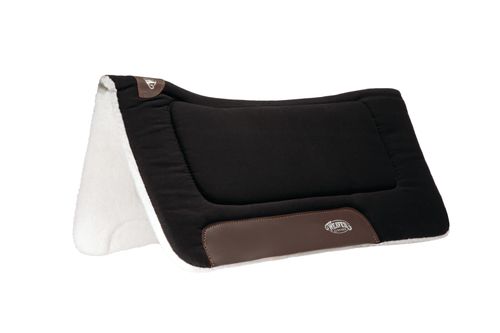 Weaver All Purpose Fleece Contour Saddle Pad - Black