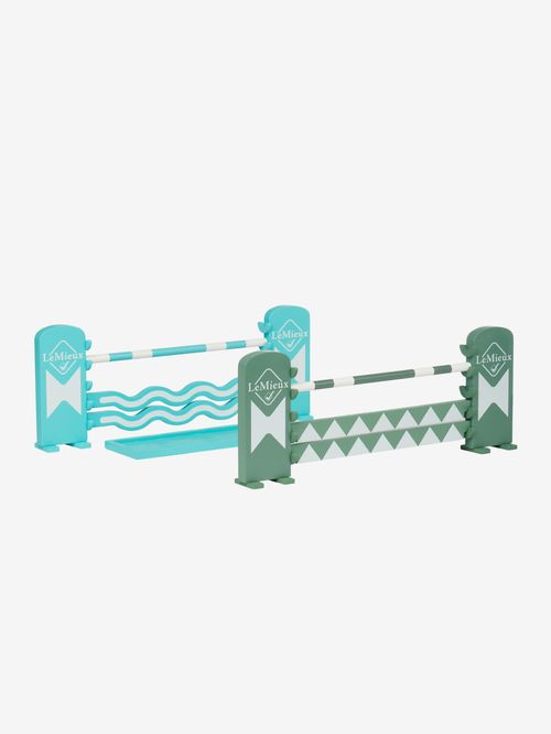 LeMieux Toy Pony Jump Set - Sage/Azure/White