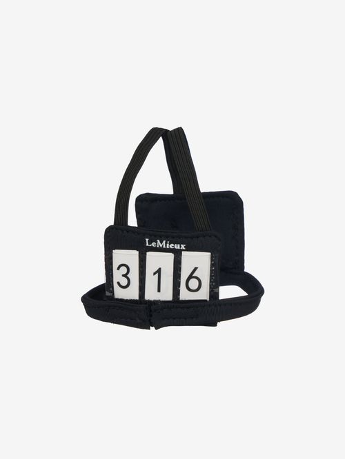 LeMieux Toy Rider Body Protector and Number Bib - Black