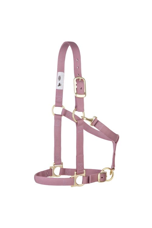 OPENBOX: Weaver Basic Adjustable Halter - Average Horse - Mauve