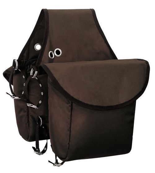 Weaver Insulated Nylon Saddle Bag - Brown