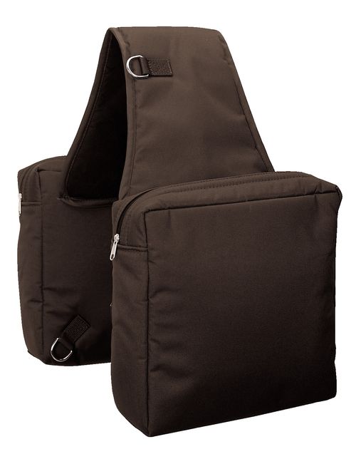 Weaver Heavy Duty Nylon Saddle Bag - Brown