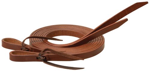 Weaver Turquoise Cross Skirting Leather Split Reins - Medium Oiled
