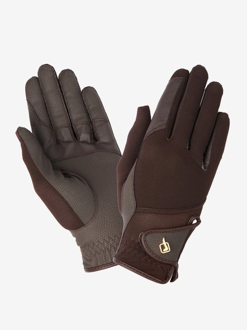 LeMieux Pro Mesh Gloves - Brown