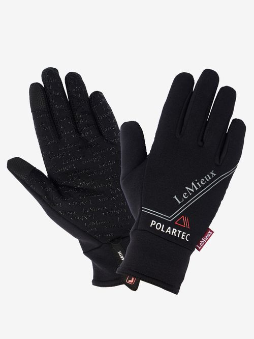 LeMieux PolarTec Gloves - Black