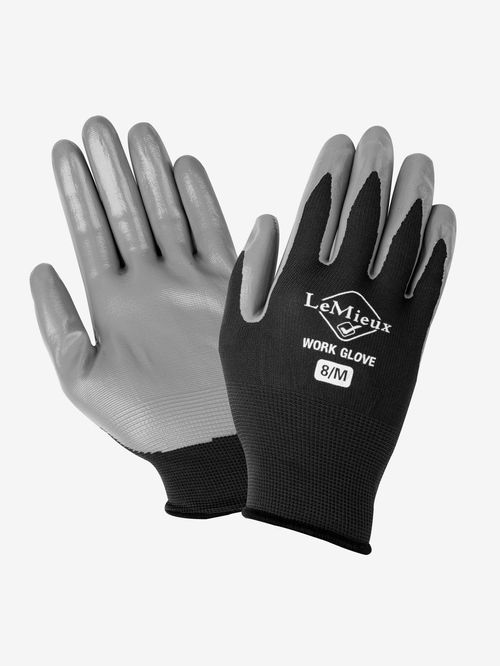 LeMieux Work Gloves - Black