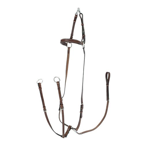OPENBOX: Horze Adjustable Hunting Breastplate - Cob - Tan