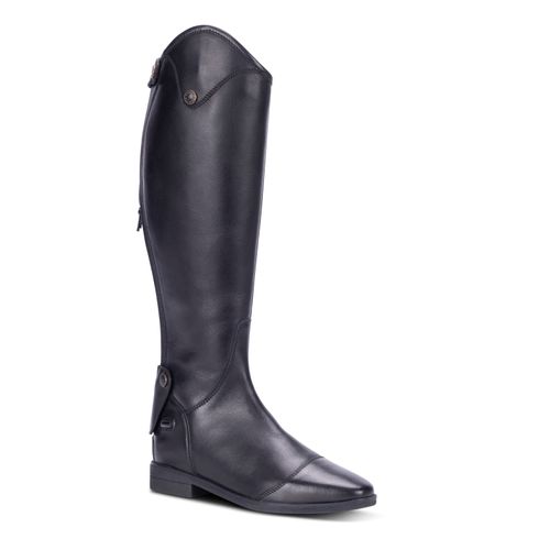 BARGAIN BARN: Shires Moretta Women's Lanciano Leather Riding Boots - 8 X Slim Tall - Black