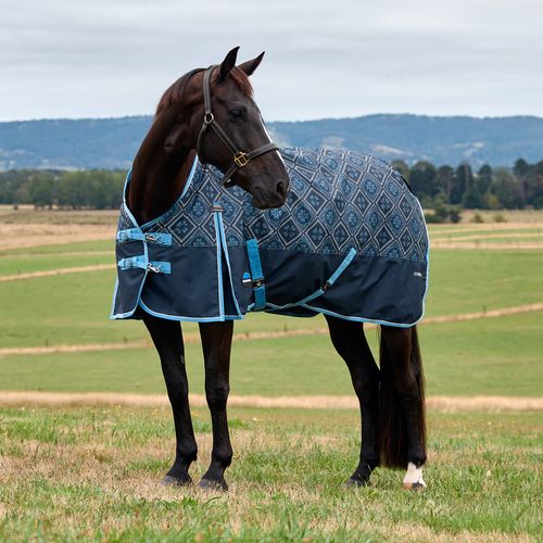 Weatherbeeta Comfitec Heritage Turnout 220G - Paisley Print