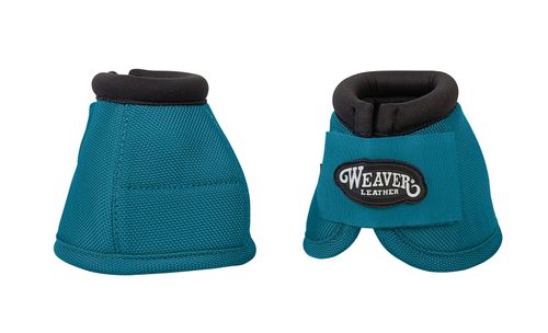 Weaver No Turn Bell Boots - Turquoise
