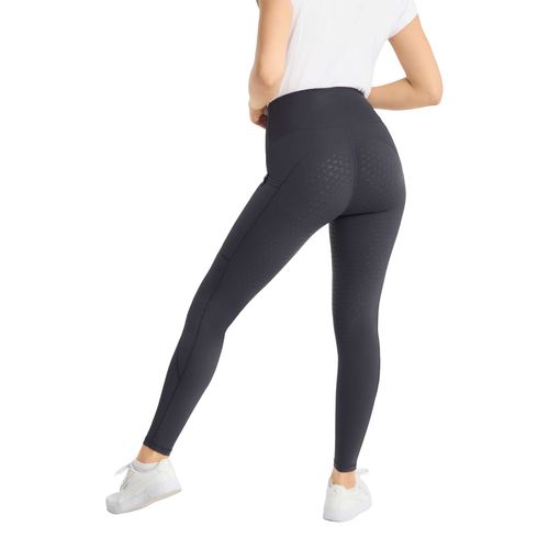 BARGAIN BARN: Horze Women's Vilma Cooling Full Seat Tights - EU 40/US 28 - Odyssey Navy