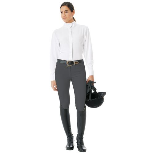 BARGAIN BARN: Ovation Women's Celebrity Slim Secret Knee Patch - 32 Regular - Charcoal