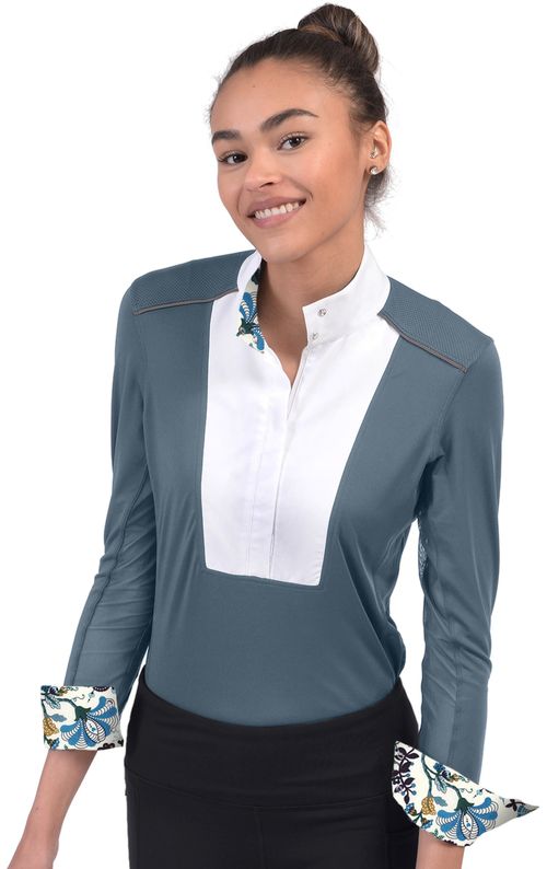 OVERSTOCK: Chestnut Bay Women's SkyCool Liberty Long Sleeve Show Shirt - Medium - Mirage