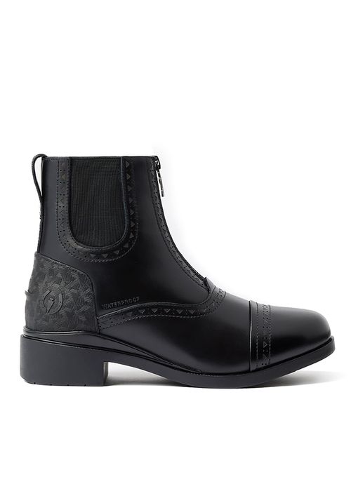 OPENBOX: Kerrits Women's Essence Waterproof Paddock Boots - 9 - Black