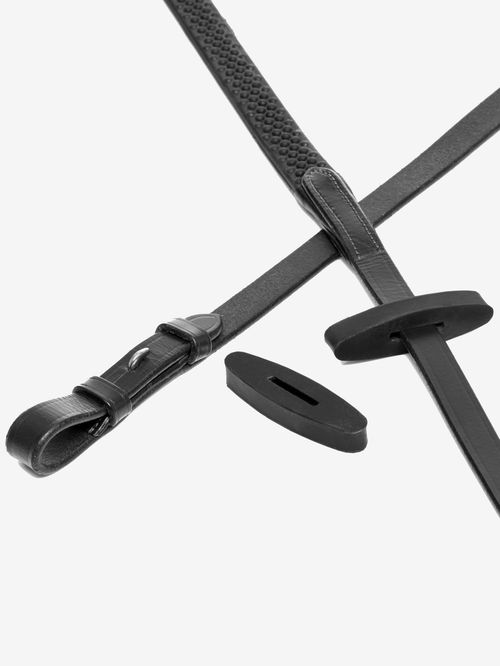 LeMieux Rubber Rein Stoppers - Black