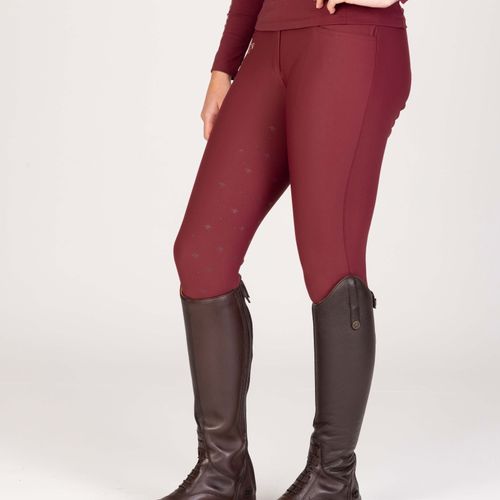 Shires Aubrion Women's Winter Breeches - Port