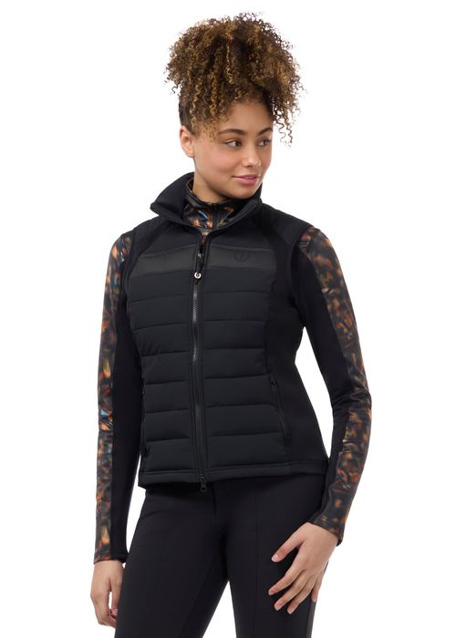 Kerrits Women's All Trek Performance Quilted Vest - Black