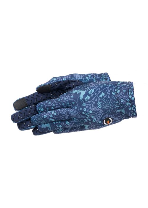 Kerrits Kids' Thermo Tech Printed Gloves - Nightfall Fantasy Fillies