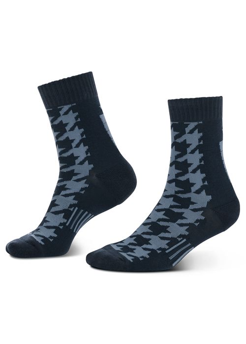 Kerrits Houndstooth Wool Paddock Socks - Nightfall