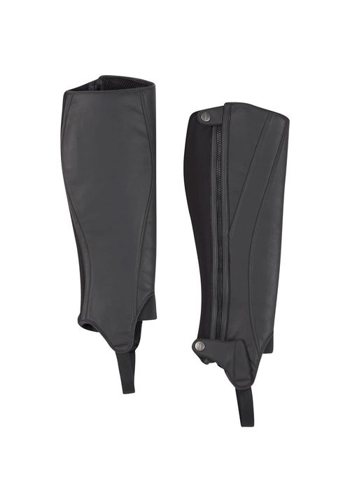 OVERSTOCK: Kerrits Griptek Half Chap 2.0 Regular - Small Tall - Black