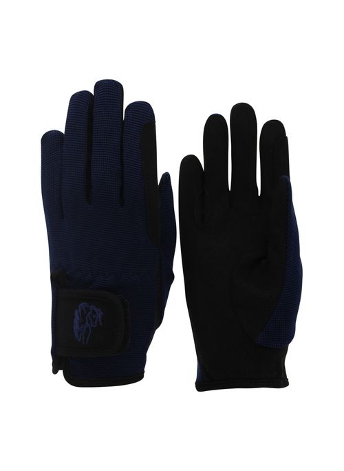 OPENBOX: TuffRider Kids' Performance Riding Gloves - X Large - Navy