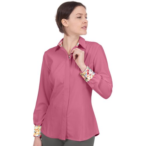 BARGAIN BARN: Chestnut Bay Women's Riverton Western Show Shirt - Small - Rose