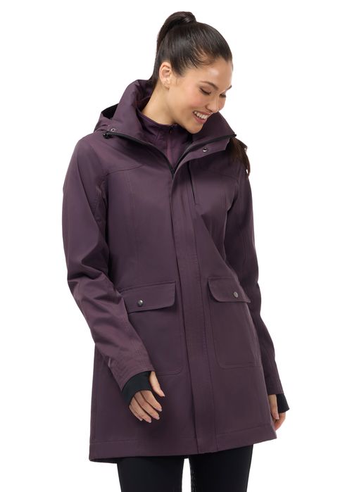 Kerrits Women's Weatherlock Three-Quarter Length Jacket - Elderberry