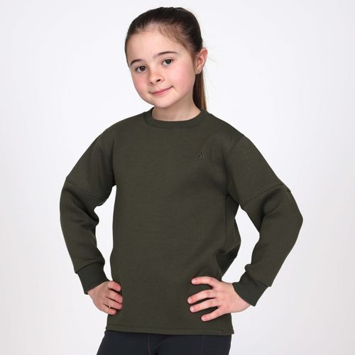 Shires Aubrion Kids' React Sweatshirt - Khaki