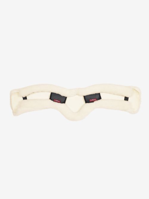 LeMieux Merino+ Anatomic Dressage Girth Cover - Natural