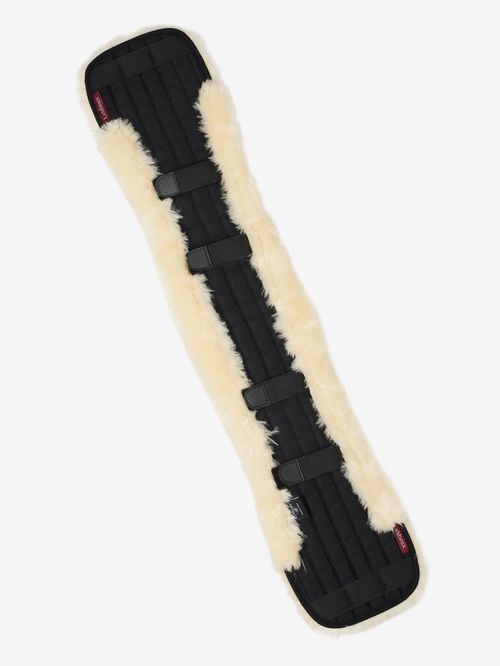 LeMieux Simuwool Dressage Girth Cover - Natural