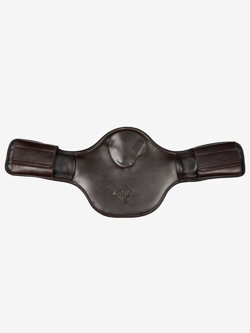 LeMieux Gel-Tek Anatomic Short Stud Girth w/Magnet - Brown